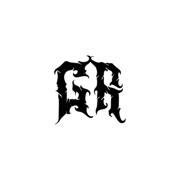 GA monograma logotipo diseño carta texto nombre símbolo monocromo logotipo alfabeto carácter simple logotipo