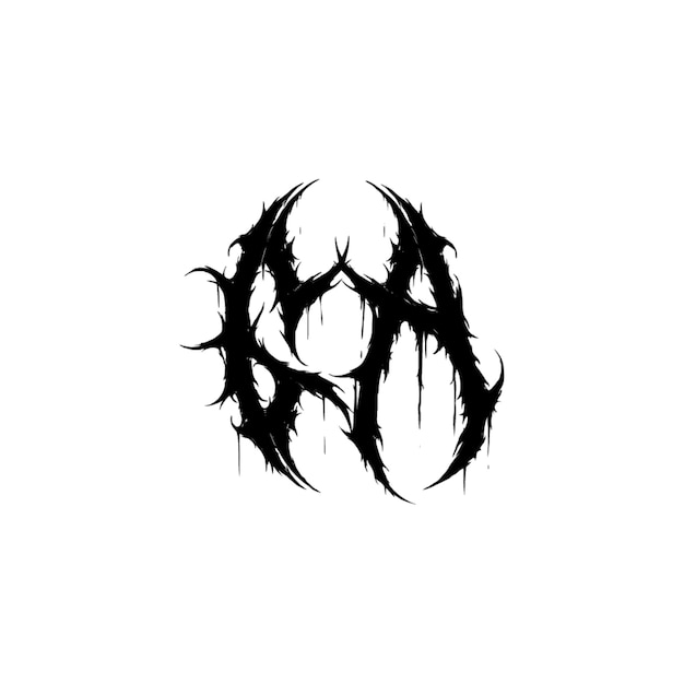 GA monograma logotipo diseño carta texto nombre símbolo monocromo logotipo alfabeto carácter simple logotipo