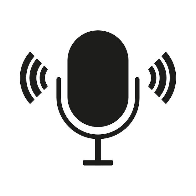 Gadget de auriculares con el logotipo de wave art en fondo blanco