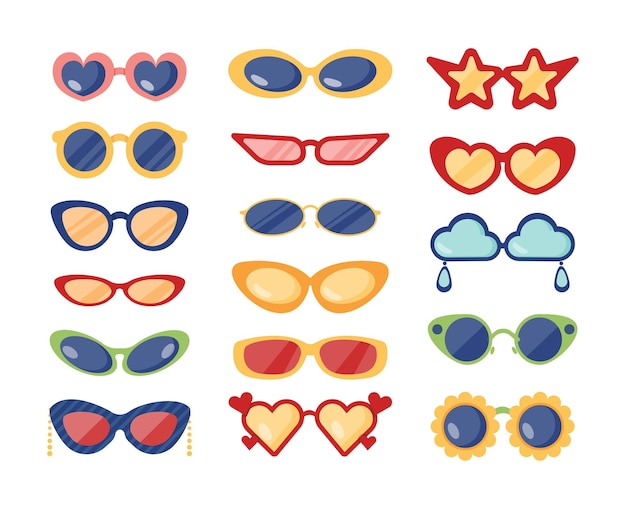 Las gafas de fiesta.