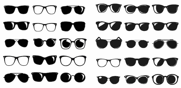 Gafas para mujeres y hombres, gafas hipster o geek, gafas ópticas de moda.