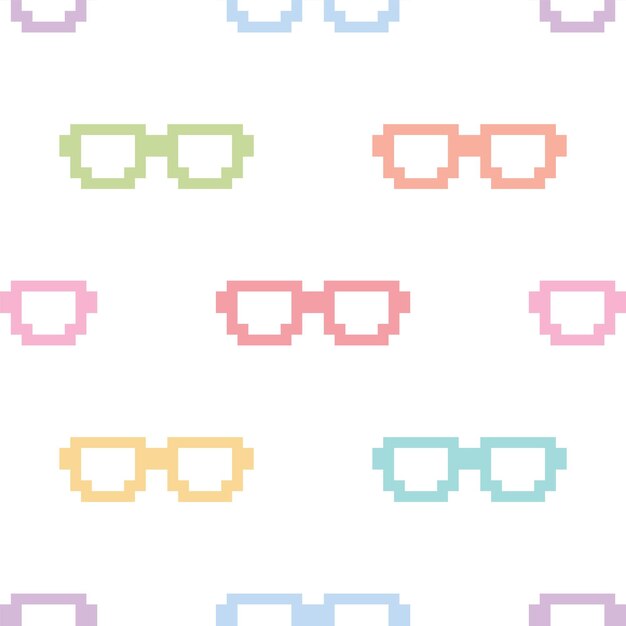 Gafas de píxeles