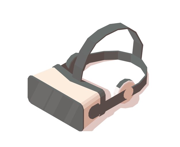 Gafas de realidad virtual o casco de realidad virtual