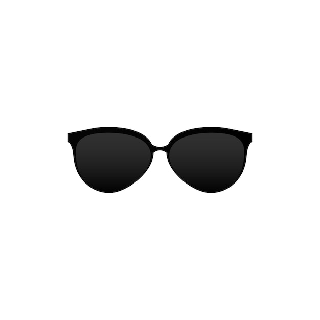 Gafas de sol elegancia negras Accesorio oscuro para proteger los ojos