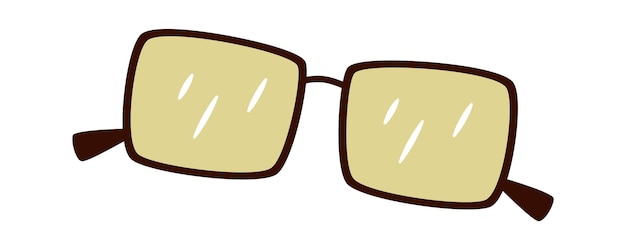 Gafas de sol rectangulares clásicas
