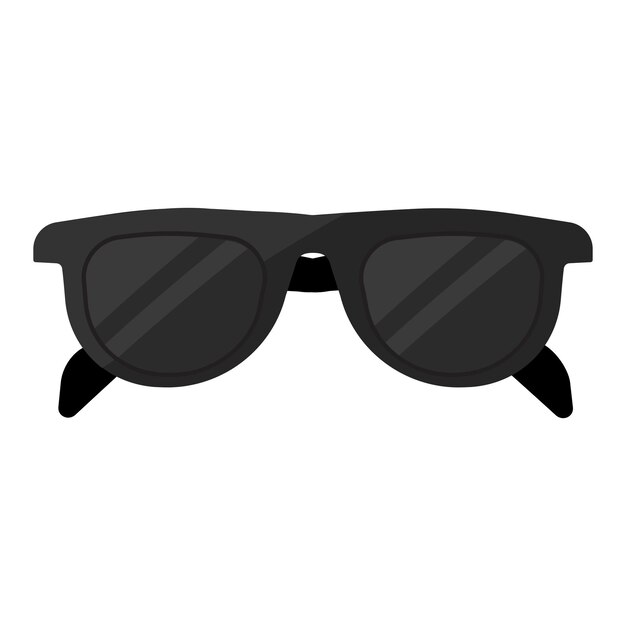 icono de gafas oscuras, estilo plano 14693227 Vector en Vecteezy