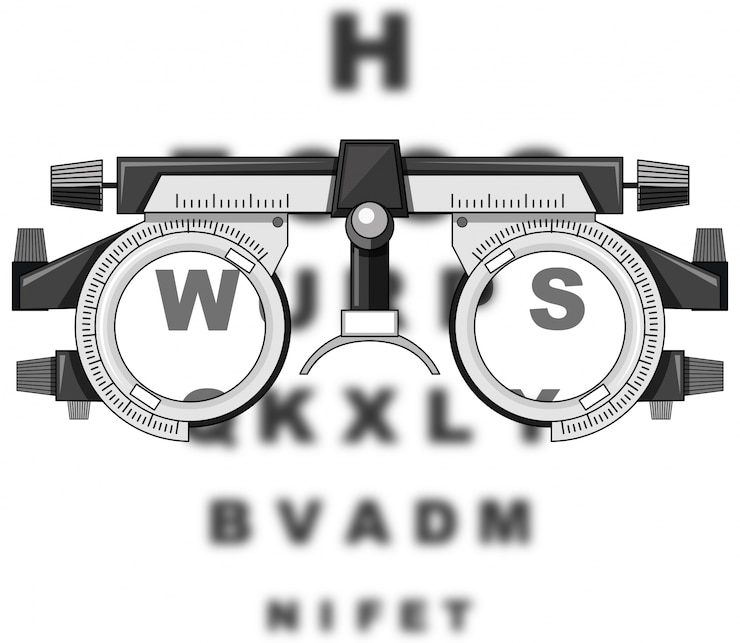 Vector gafas de vista y tableros de lectura