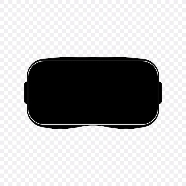 Vector gafas vr para ilustración de vector de teléfono inteligente caja de realidad virtual para teléfono inteligente