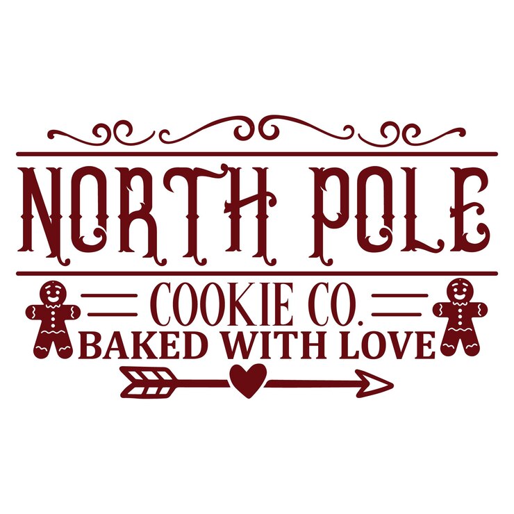 Galleta del Polo Norte cocida con amor