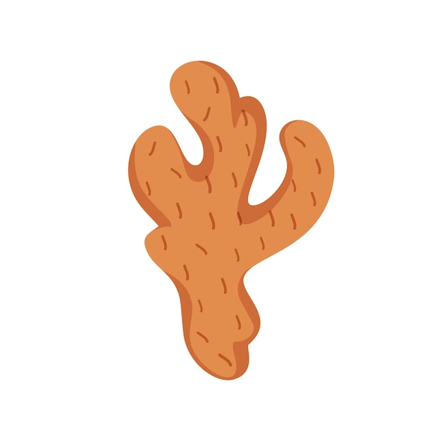 Las galletas de jengibre de Navidad Ilustración de la masa de amasado Proceso de horneado de galletas