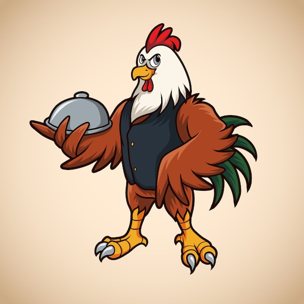 Vector gallo chef