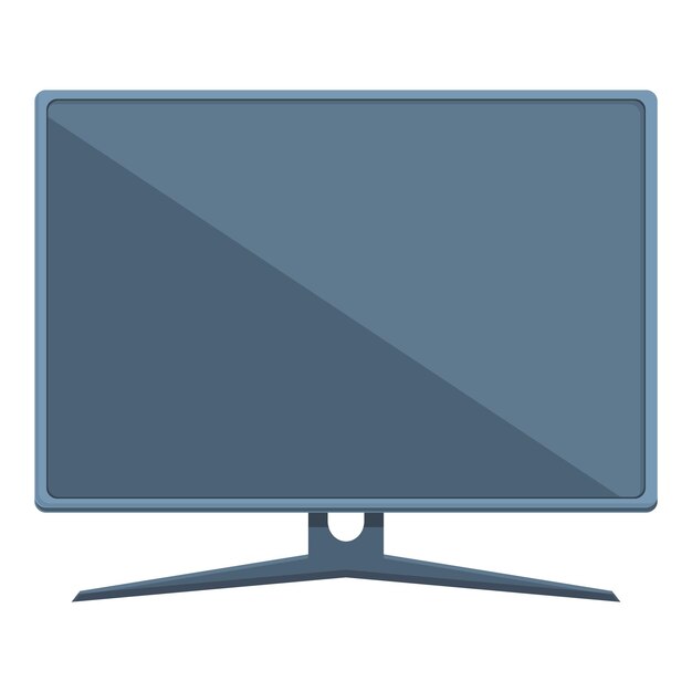 Gamer monitor icono dibujos animados vector Deporte juego Online esport