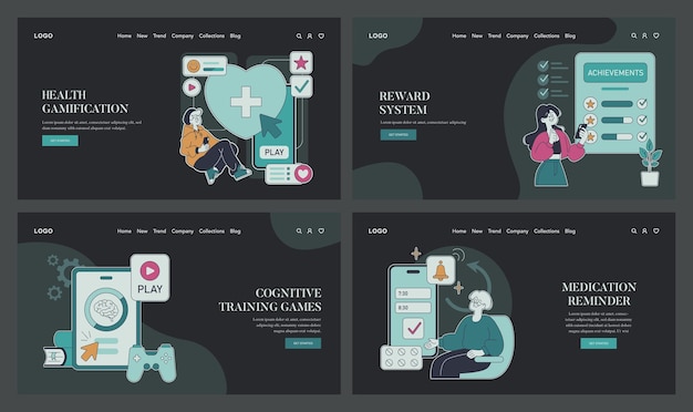 La gamificación de la salud establece interfaces digitales que involucran a los usuarios en actividades de bienestar a través de juegos