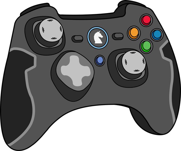 Gaming joystick premium vector totalmente editable gaming pad control de juego Gaming joystick vector