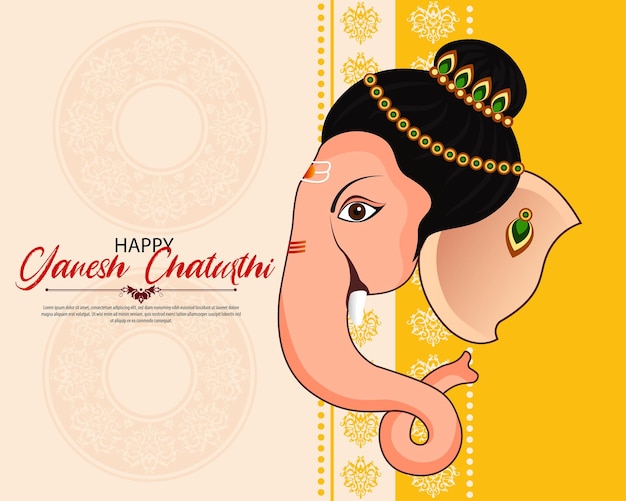 Vector ganesh chaturthi