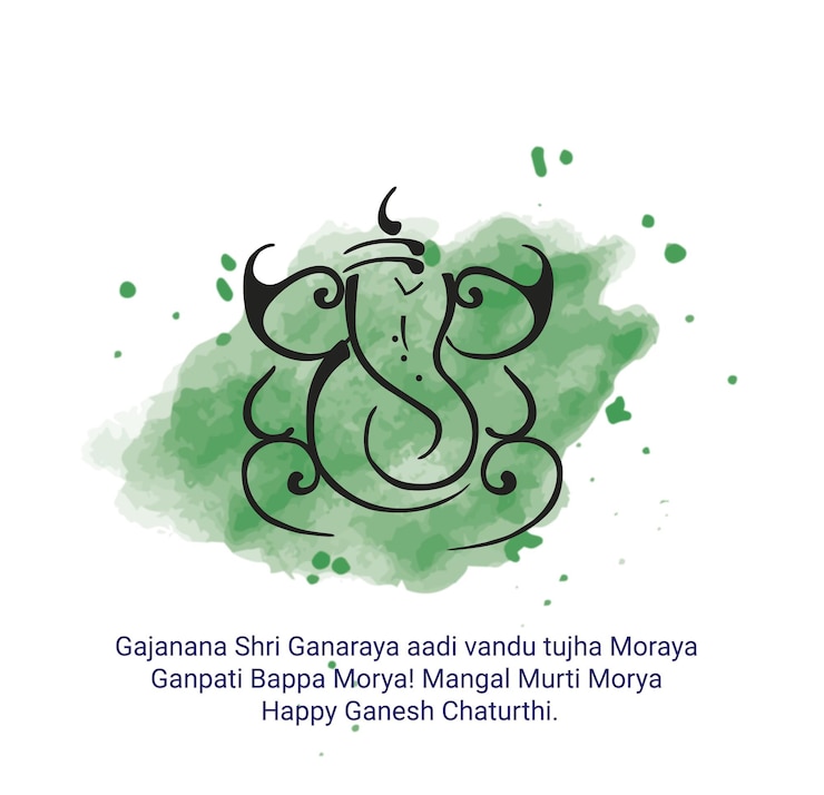 Vector ganesha