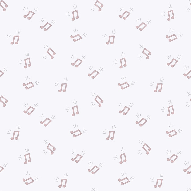 Garabato de notas de música