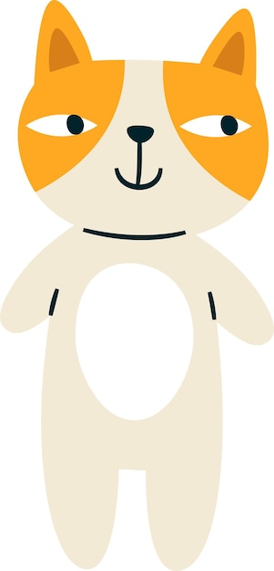 Gato dibujado a mano