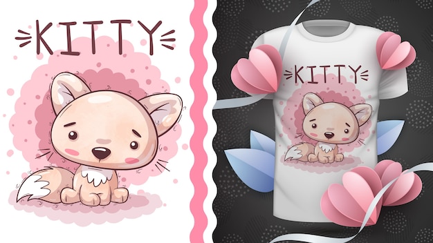 gato - idea para camiseta estampada