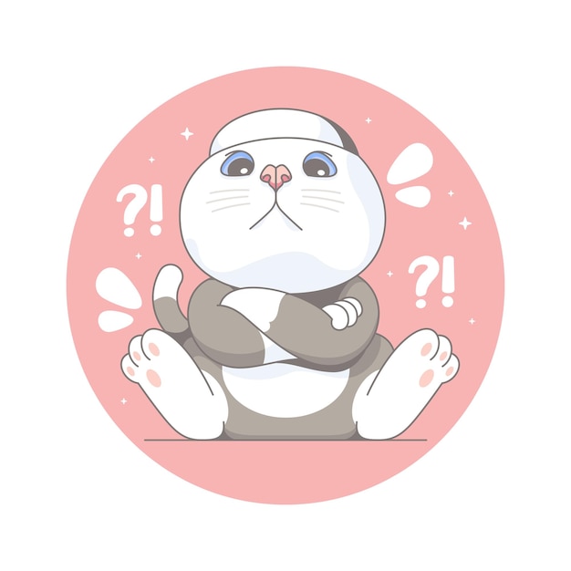 gato islámico personaje de dibujos animados 6