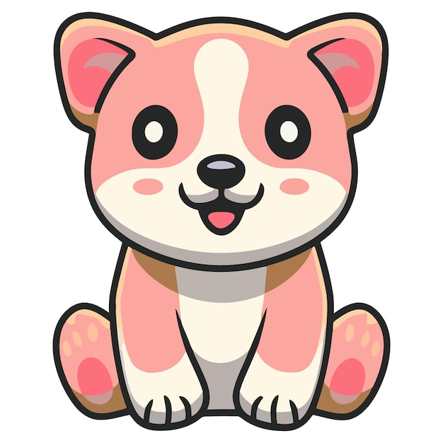 Gato lindo gatito meow vector exacto Ilustración