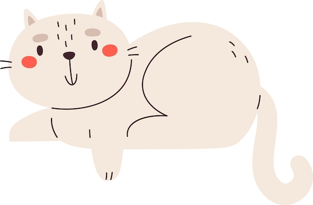 Gato mascota que miente