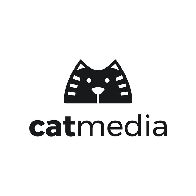 Vector gato medios