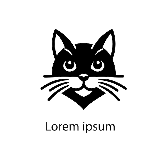 un gato negro con la palabra "lx" en él