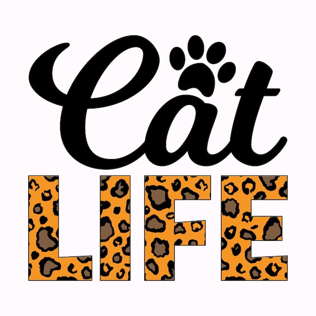 Gato Svg Diseño Gato Sublimación Gato Camiseta