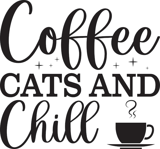 Gatos de café y frío