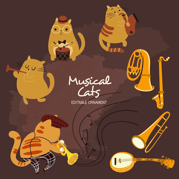 Gatos musicales