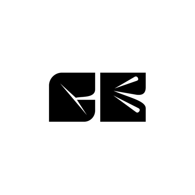 GB monograma logotipo diseño carta texto nombre símbolo monocromo logotipo alfabeto carácter simple logotipo