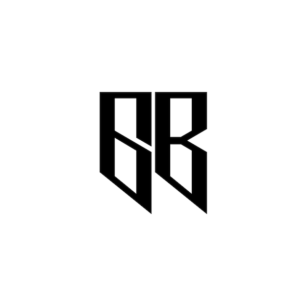 GB monograma logotipo diseño carta texto nombre símbolo monocromo logotipo alfabeto carácter simple logotipo