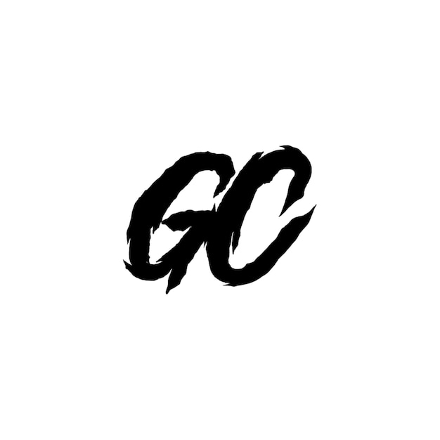 GC monograma diseño del logotipo letra texto nombre símbolo monocromático logotipo alfabeto carácter logotipo simple