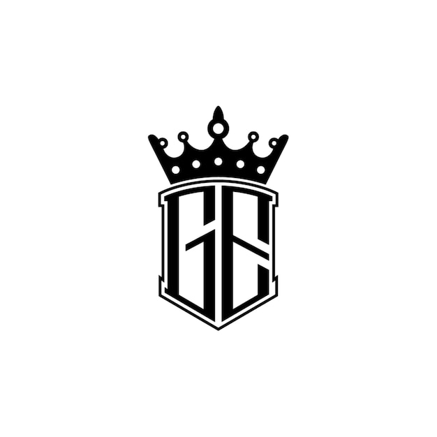 GE monograma logotipo diseño carta texto nombre símbolo monocromo logotipo alfabeto carácter simple logotipo