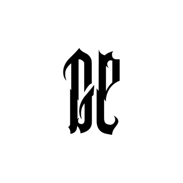 GE monograma logotipo diseño carta texto nombre símbolo monocromo logotipo alfabeto carácter simple logotipo