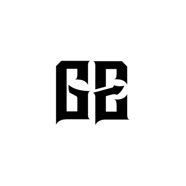 GE monograma logotipo diseño carta texto nombre símbolo monocromo logotipo alfabeto carácter simple logotipo