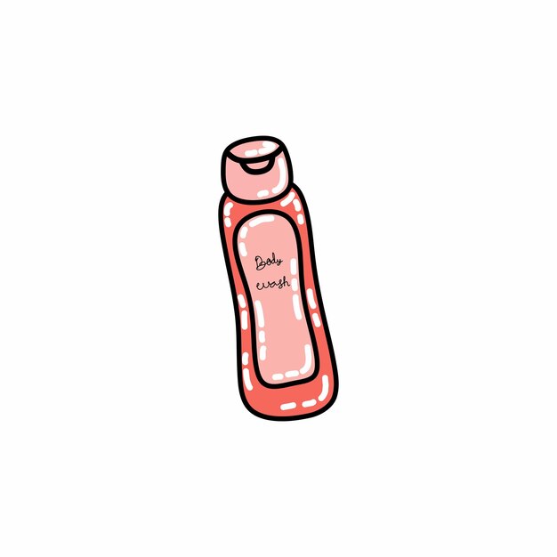 Gel de baño en rosa