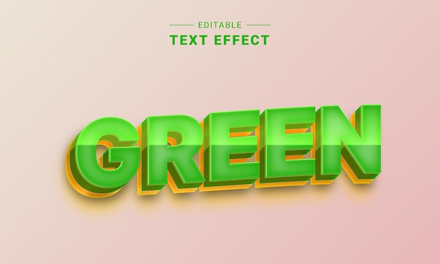 Generador de efectos de texto editables en 3D