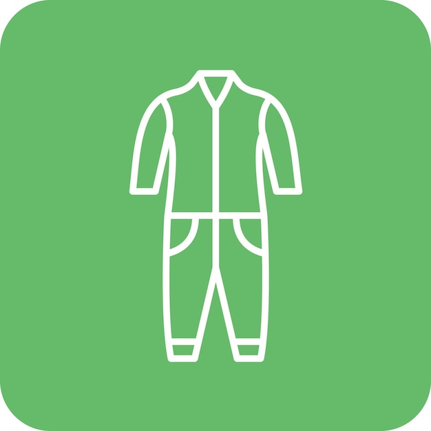 En general, la imagen vectorial del icono de la ropa se puede utilizar para la ropa