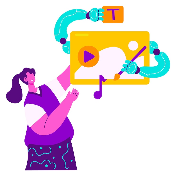 Vector generar arte inteligencia artificial