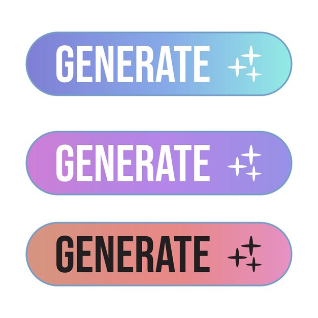Generar un conjunto de diseños de iconos