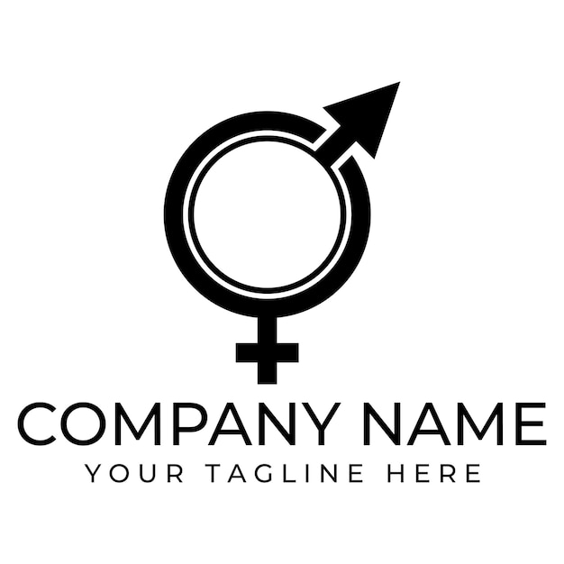 Género Logotipo masculino femenino