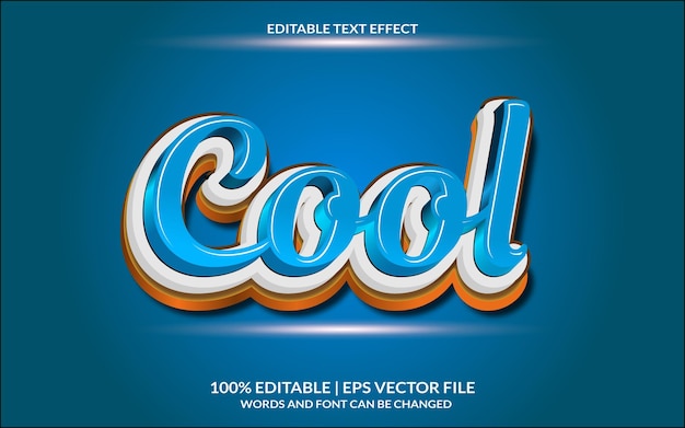 Genial efecto de texto con estilo gráfico y editable.