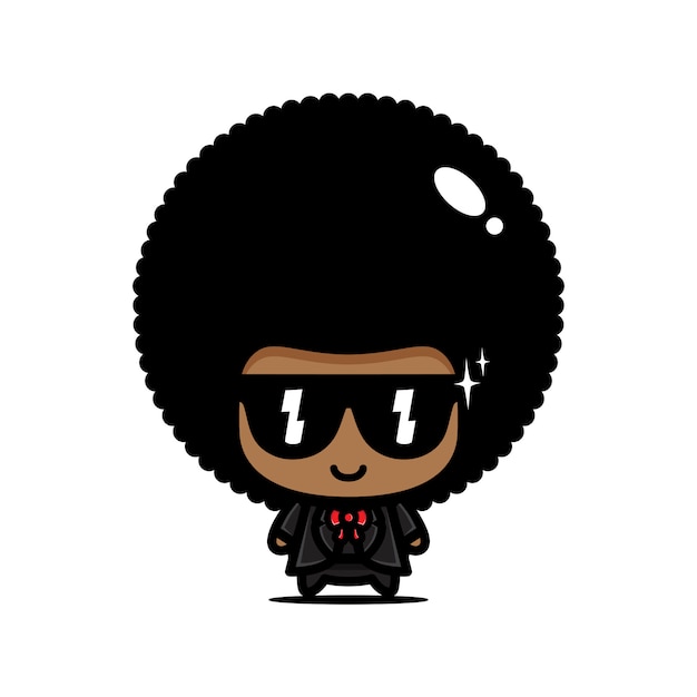 genial personaje afro