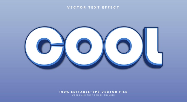 Genial plantilla de efecto de texto editable 3d