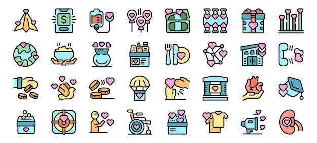 A la gente le encanta compartir, donar dinero y comida, ser voluntario y apoyar a los íconos de la caridad.