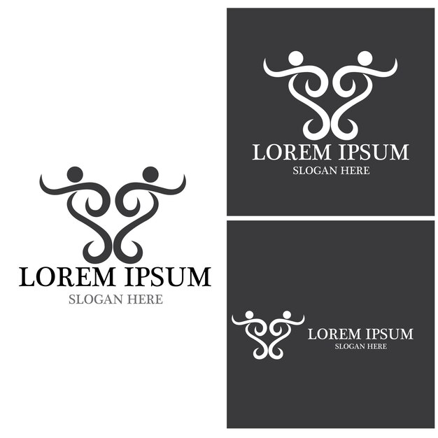 gente, icono, trabajo, grupo, vector