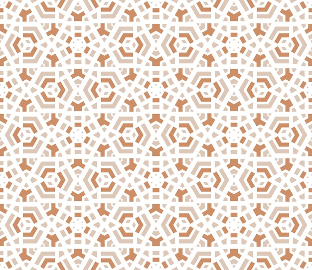 Geometría abstracta de patrones sin fisuras. Fondo geométrico ornamental rayado con hexágono. Papel de regalo.