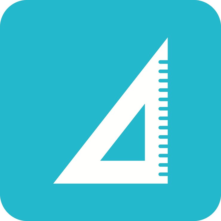 Vector geometría imagen vectorial del ícono del triángulo se puede usar para herramientas